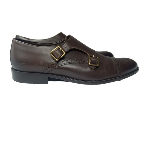 Bruno Magli Alfanzo Double Monk Strap Dress Shoes Sz 13 M Made Italy Retail $375 main image 4